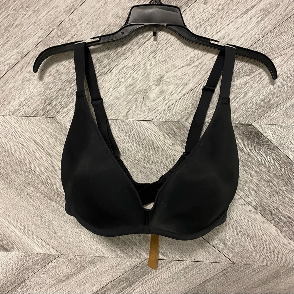 SKIMS | Weightless Demi Bra Size 40DD Onyx Black NEW - Picture 5 of 13
